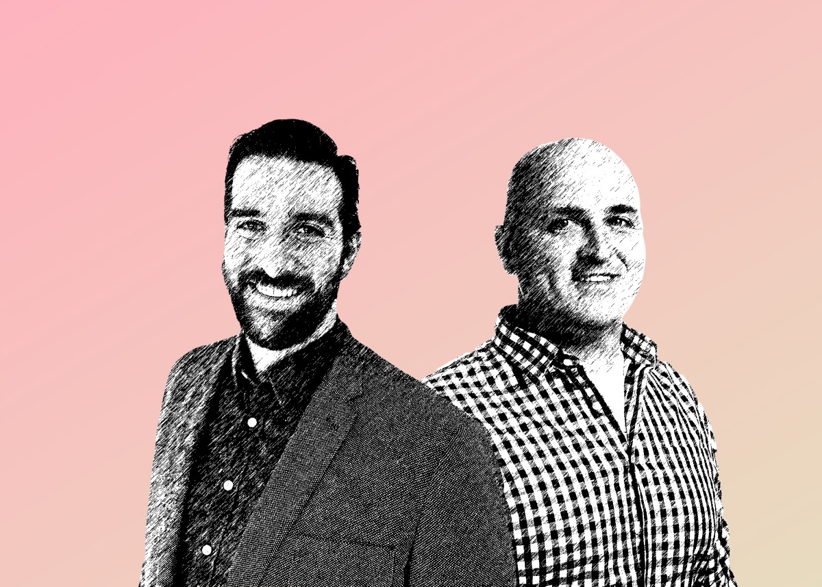 Neil Suidan and Matt Rossiter of Atomic, a new AI startup