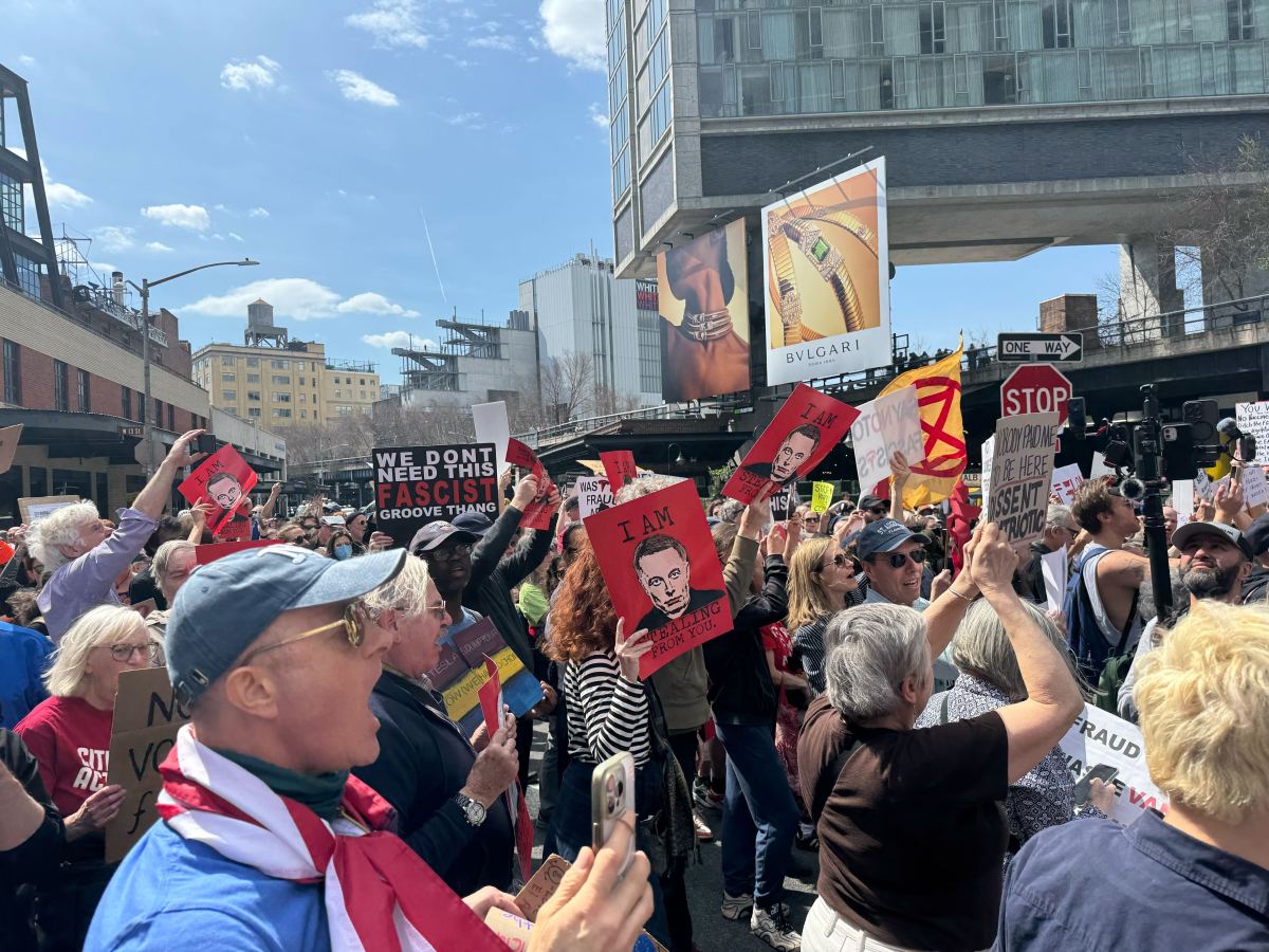 Anti-Musk protests are now an official risk to Tesla’s business