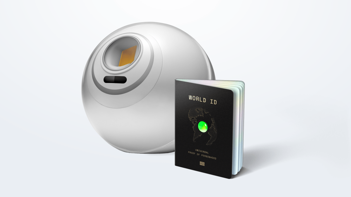 Worldcoin World ID with Orb