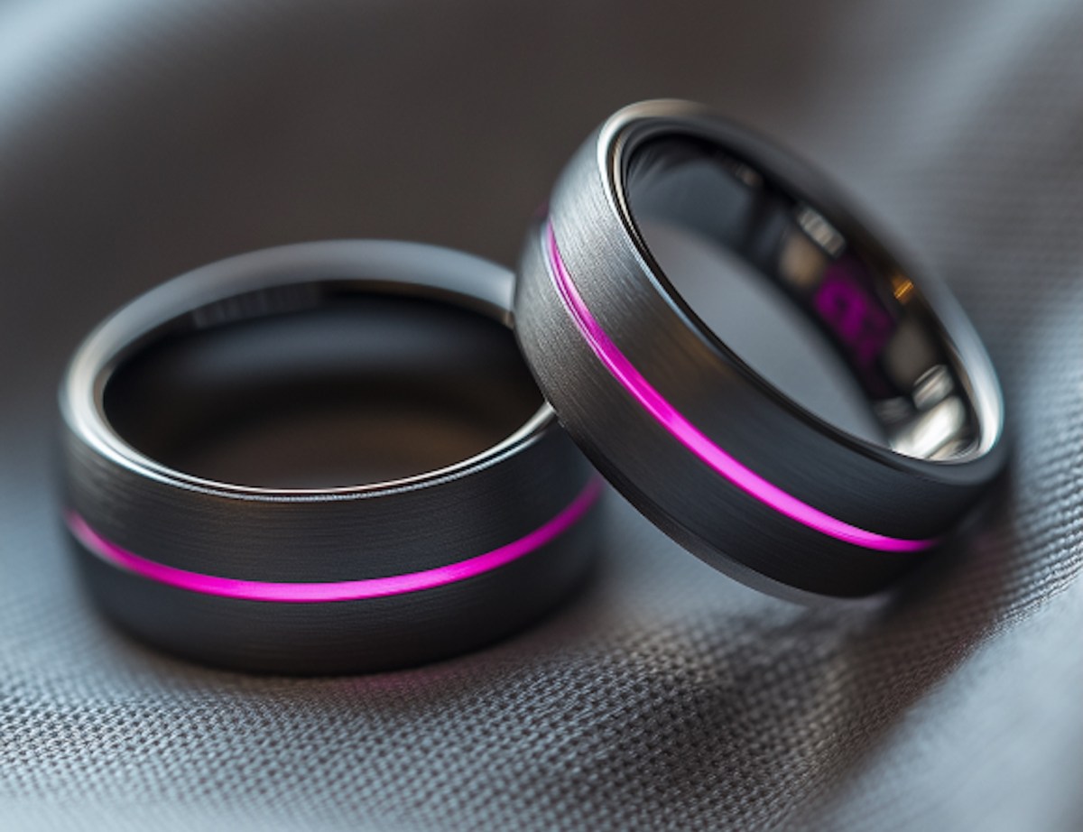 one of the as-yet-unreleased Raw wearable hardware rings.