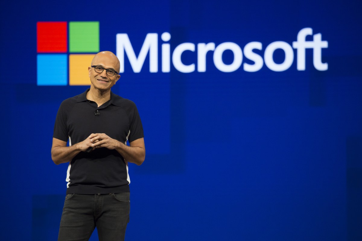 Satya Nadella, chief executive officer of Microsoft Corp.