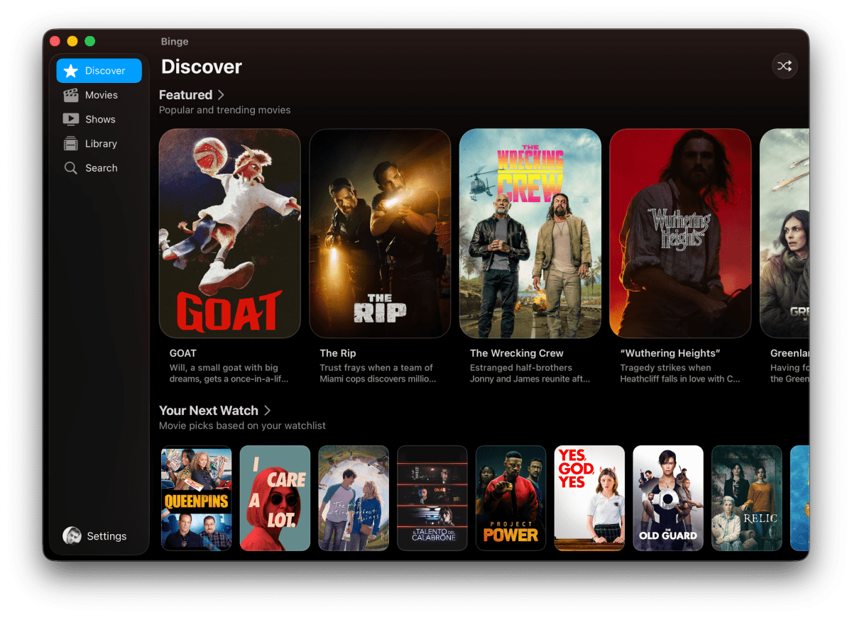 Binge is a movie tracking app that warns you of jump scares in real time