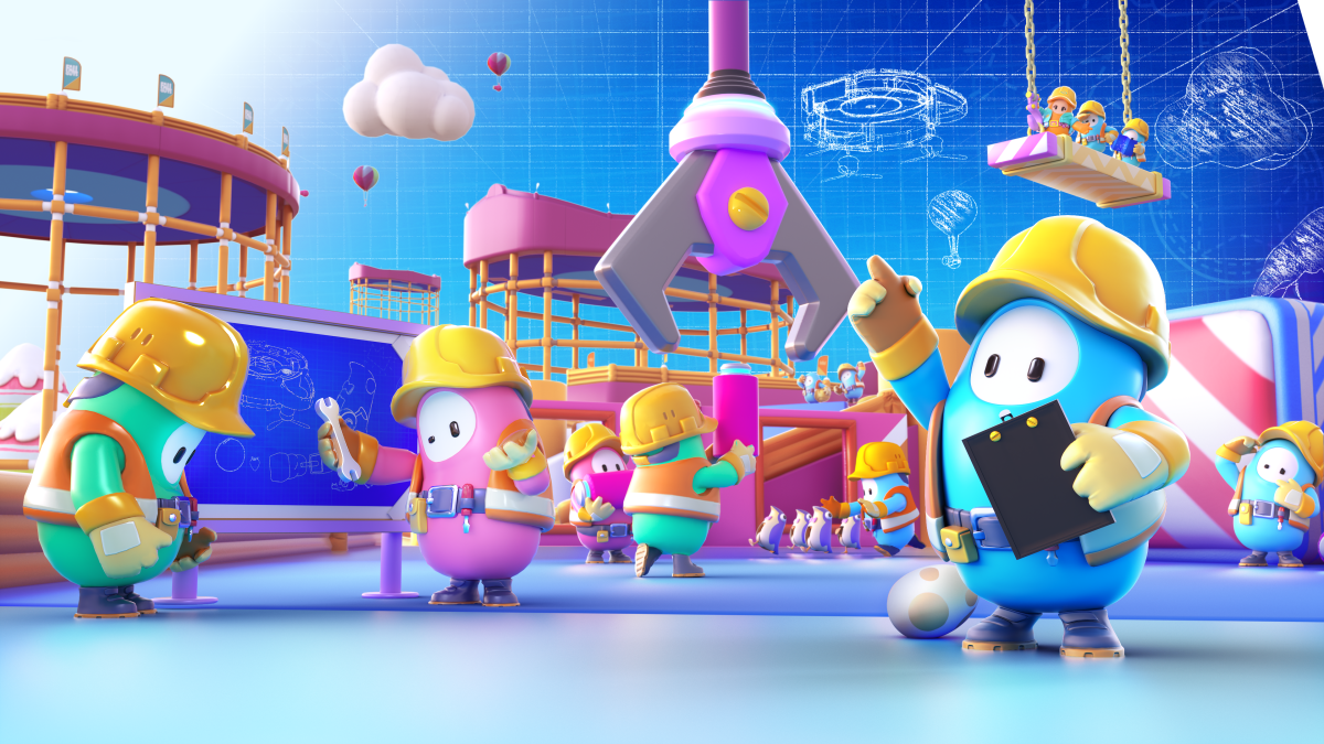 Fall Guys creative mode preview art