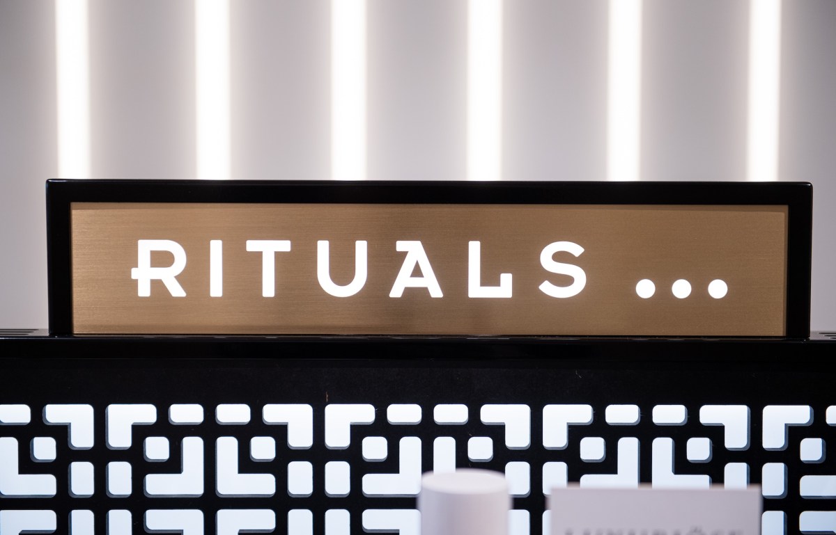 The logo of the Rituals company, taken at a Douglas store on Jungfernstieg.