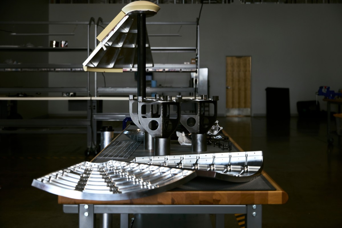 Lux Aeterna test hardware at the company